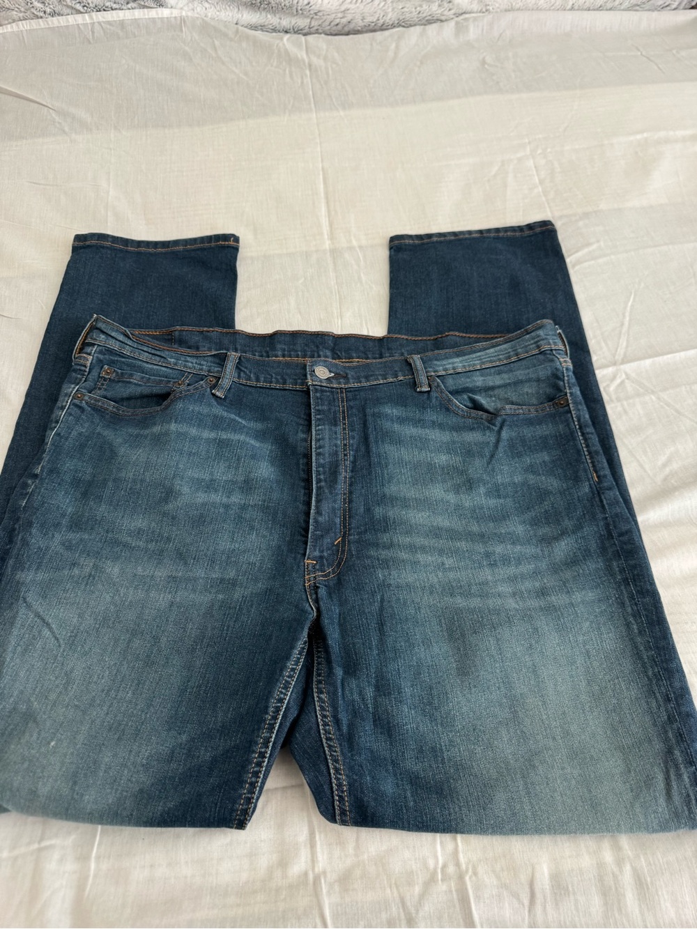 Levi's Men’s Blue Straight Leg Jeans
